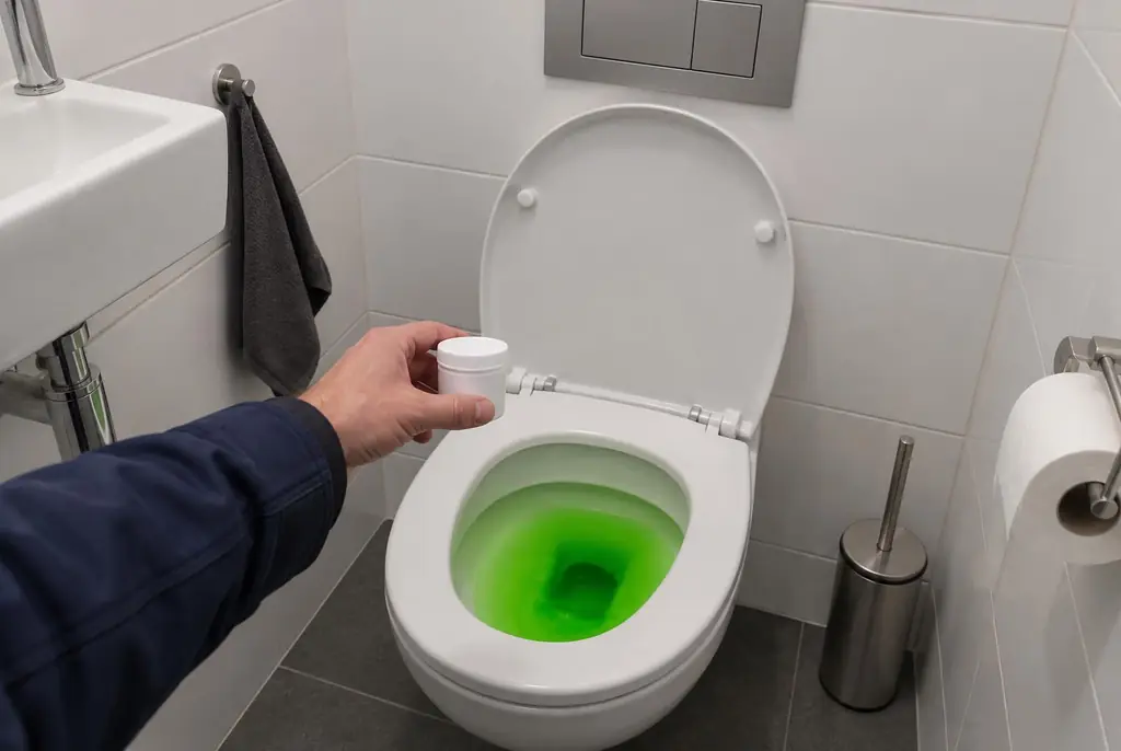 Lekdetectie Almere – kleurstoftest bij een lekkend toilet